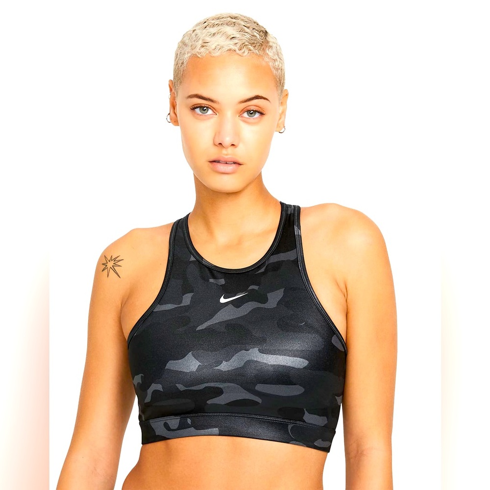 NIKE SWOOSH CAMO SPORTS BRA